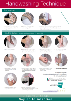 HSE Hand Wash - Malehealth.ie